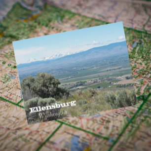 Ellensburg, Washington Travel Foto Postkarte