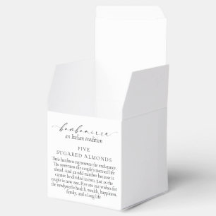 Ellesmere Eine italienische Tradition 5 Sugared Ma Geschenkschachtel