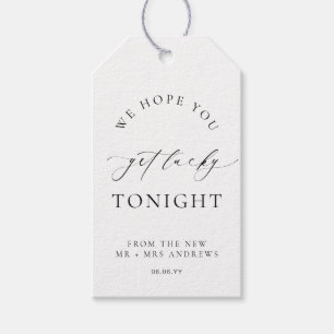 Ellesmere Get Lucky Tonight Lottery Ticket Wedding Geschenkanhänger