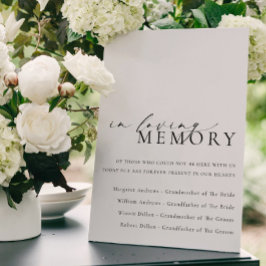 Ellesmere in Love Memory Wedding Poster