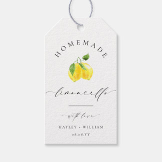 Ellesmere Limoncello Favor Geschenkanhänger