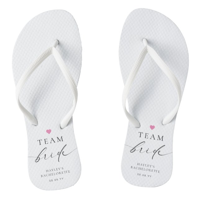 Ellesmere Minimalistisch Team Bride Flip Flops (Fußbett)