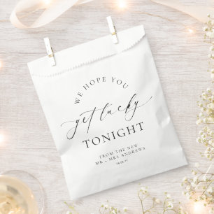 Ellesmere We Hope You Get Lucky Lotto Wedding Geschenktütchen