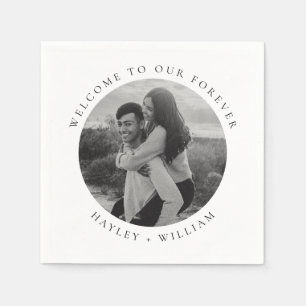 Ellesmere Wedding Foto Serviette