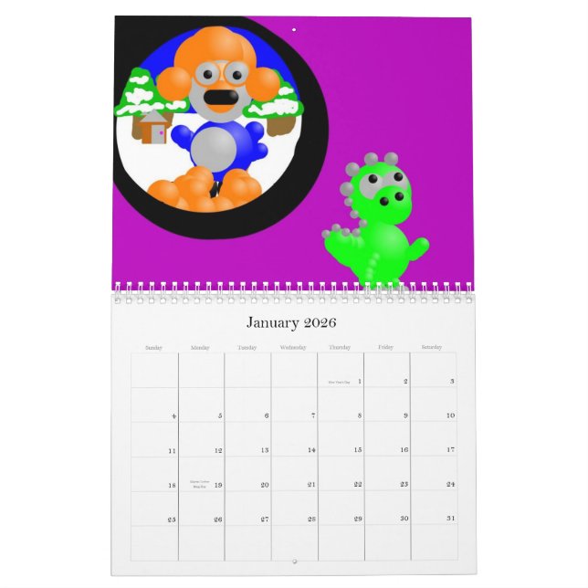 Ellie Castellanos 2010 Wandkalender (Jan 2026)
