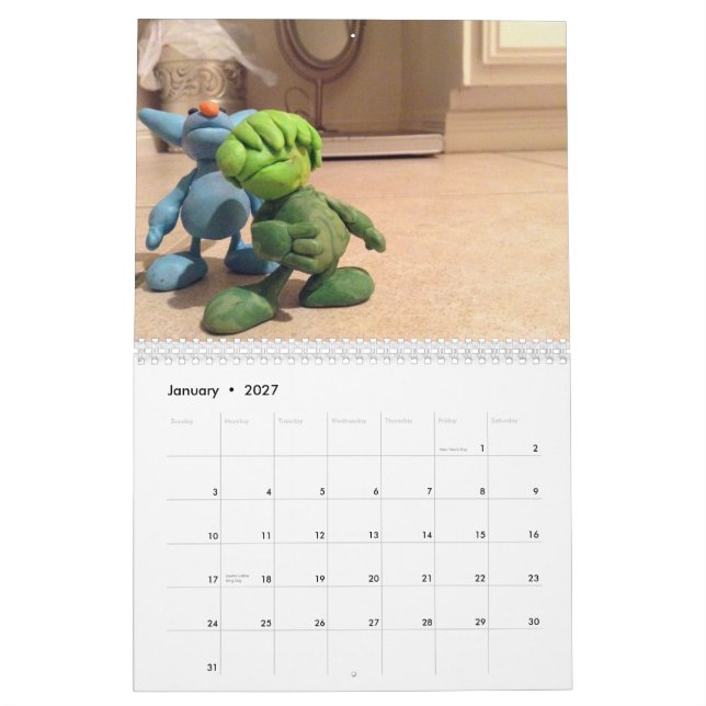 Ellie Castellanos 2015 Wandkalender (Jan 2027)