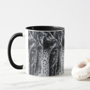Ellie Elefant asiatische Wildtier-Dschungel-Tier-K Tasse