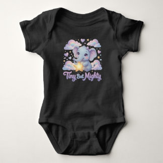 Ellie Elephant – Klein, aber mächtig Baby Strampler