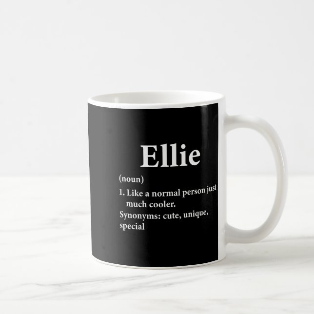Ellie Name Bedeutung  Kaffeetasse (Rechts)
