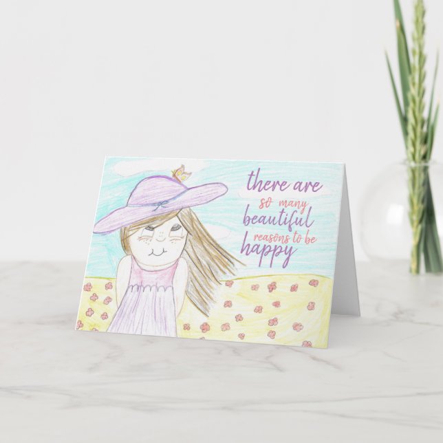 Ellie Series Beautiful Reasons Card Karte (Vorderseite)
