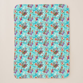 Ellie the Wienerdog® WeenDeer Holiday Blanket Sherpadecke