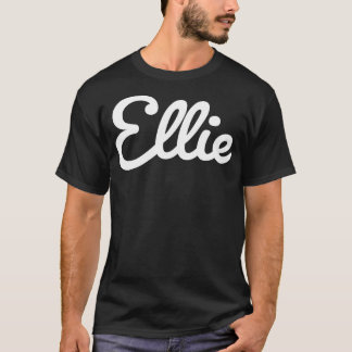 Ellie Typografie White Curry Script T-Shirt