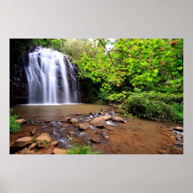 Ellinjaa-Wasserfall, Australien Poster (Vorne)