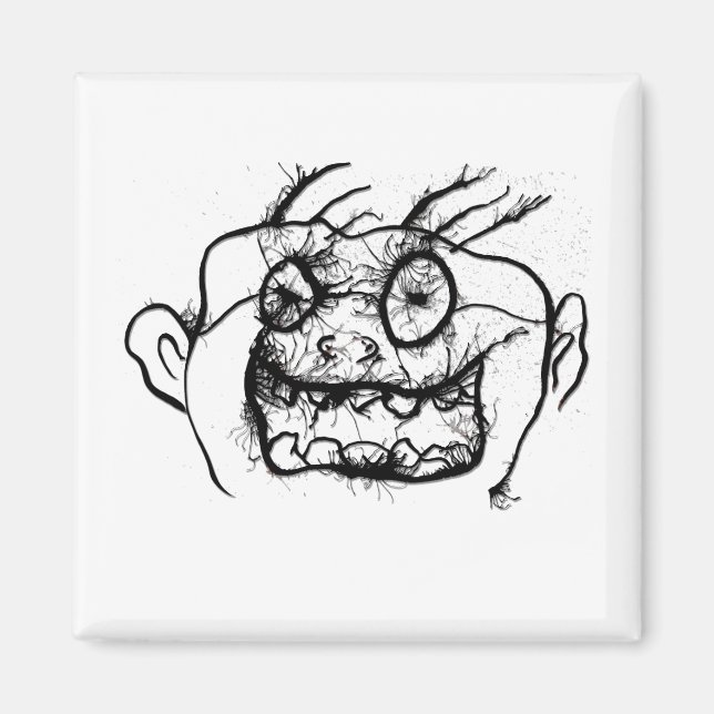 Ellio DoodleNut by Cussdum Designs Magnet (Vorne)