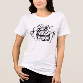 Ellio Doodlenut von Cussdum Designs Tri-Blend Shirt