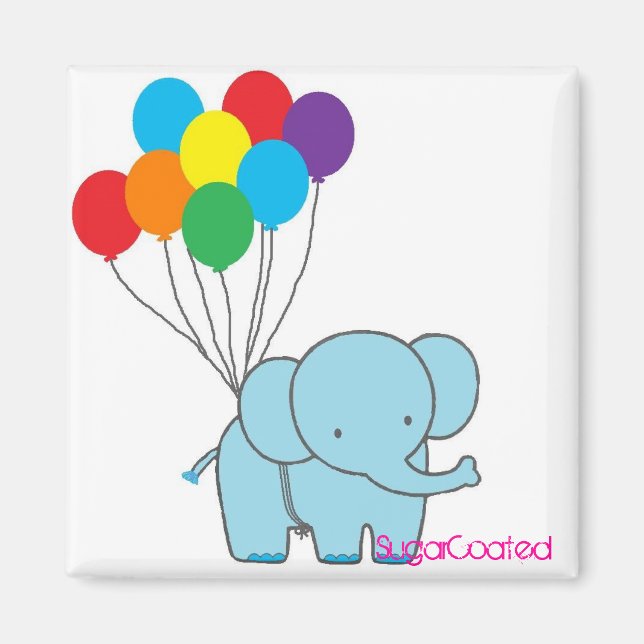 Elliot Balloon Magnet (Vorne)