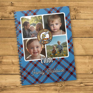 Elliot Familienfoto-Collage Notizblock