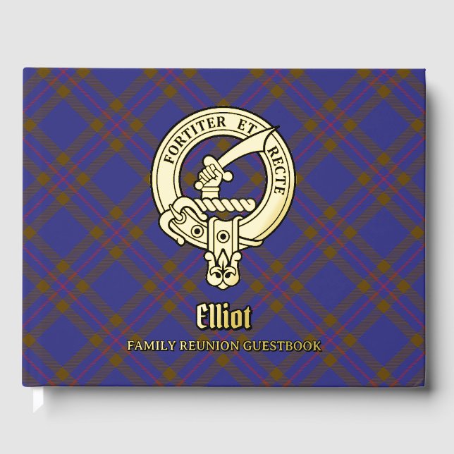 Elliot Wiedersehen Gästebuch (Vorderseite)