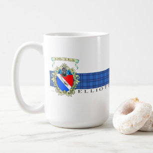 Elliott Crest & Tartan Coffee oder Tee Tasse