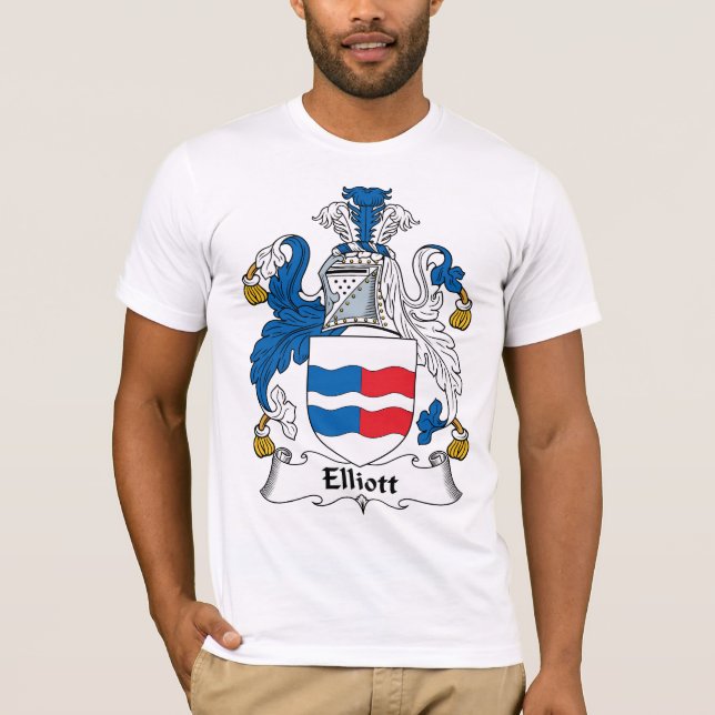 Elliott-Familienwappen T-Shirt (Vorderseite)
