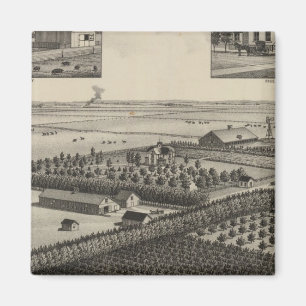 Elliott Residence and Farm, Reis Landkreis, Kansas Magnet