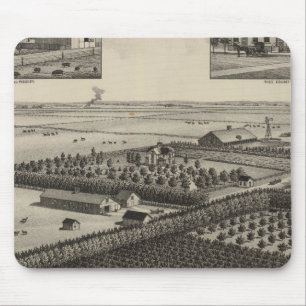 Elliott Residence and Farm, Reis Landkreis, Kansas Mousepad