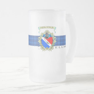 Elliott Wappen & Tartan Tasse