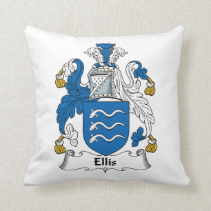 Ellis Familienwappen Kissen