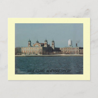 ELLIS INSEL, ELLIS INSEL, NEW YORK CITY, NY POSTKARTE