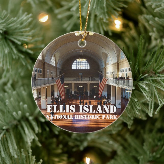 Ellis Island Nationalpark Weihnachtsschmuck (Baum)