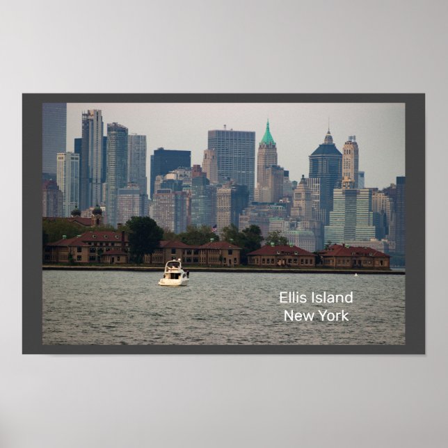 Ellis Island New York Poster (Vorne)