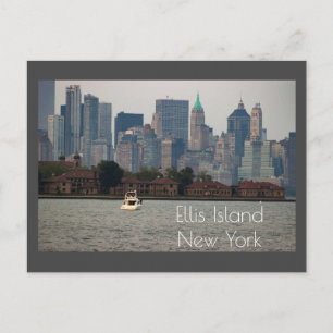 Ellis Island New York Postkarte