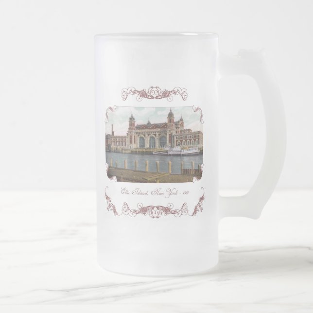 Ellis Island Victorian Coffee Mug (Droit)