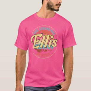 Ellis Legend hat die Personalisierte Pensionierung T-Shirt