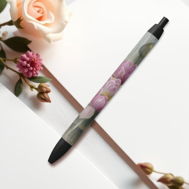 Ellis Rowan Pink Water Lily Vintage Blume Kugelschreiber (Von Creator hochgeladen)