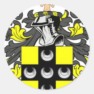 Ellis-Wappen Runder Aufkleber