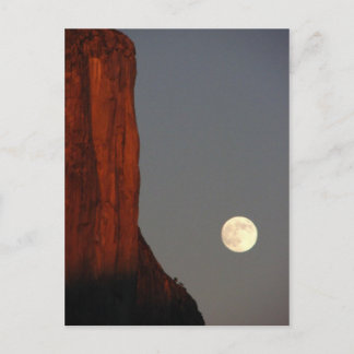 Ellon und Vollmond Postkarte