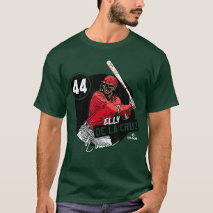 Elly De La Cruz Cincinnati MLBPA Rot Klein Unisex T-Shirt