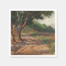 Elm gesäumte Promenade in Euxinograd