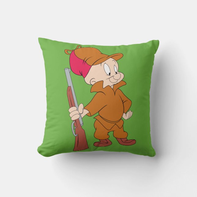 ELMER FUDD™ | Mit Gun Kissen (Vorderseite)