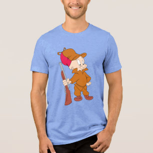 ELMER FUDD™   Mit Gun Tri-Blend Shirt