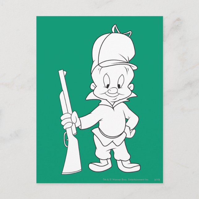 ELMER FUTTERMITTEL™ POSTKARTE (Vorderseite)
