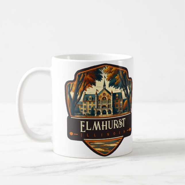 Elmhurst, Illinois | VINTAG Kaffeetasse (Links)