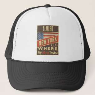Elmira New York Truckerkappe