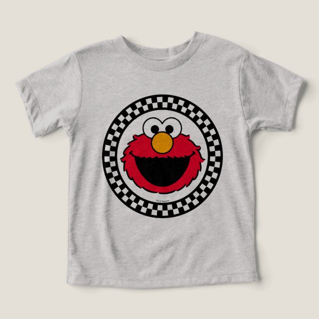 Elmo À damiers de Sesame Street (Design Recto)