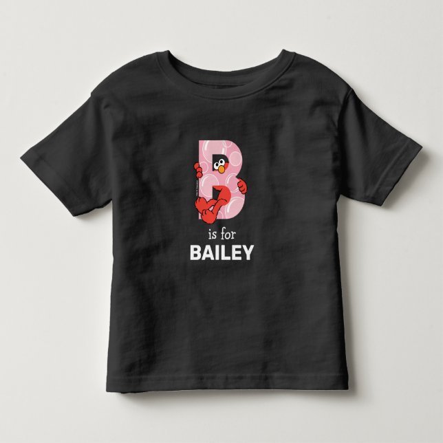 Elmo Alphabet | B Blasen Kleinkind T-shirt (Vorderseite)