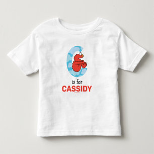 Elmo Alphabet   C Wolken Kleinkind T-shirt