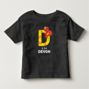 Elmo Alphabet   D Duck Kleinkind T-shirt