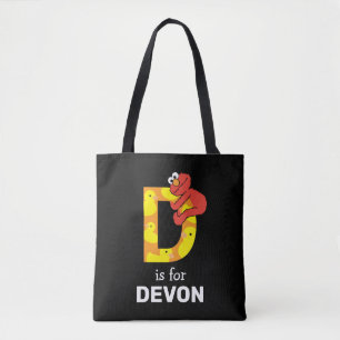 Elmo Alphabet D Duck Tasche