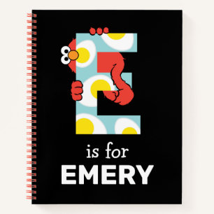 Elmo Alphabet E Eier Notizbuch